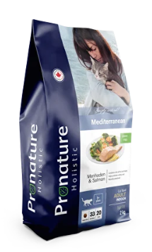 Купить pronature holistic сухой корм для взрослых кошек "средиземноморское меню" 