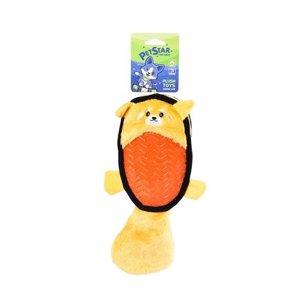 Купить petstar игрушка для собак БОБЕР с пищалкой, плюшевая