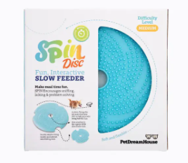 Купить petdreamhouse spin accessories аксессуар диск летающий для интерактивной системы кормления Спин, синий