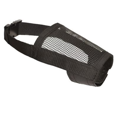 Купить tappi Каду амуниция намордник нейлоновый сетчатый регулируемый для собак, черный
