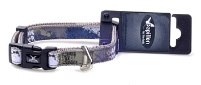 СКИДКА Papillon нейлоновый ошейник для собак "Рок-н-ролл", серый