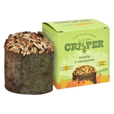 Купить mr.crisper лакомство для грызунов "Пенек" с овощами