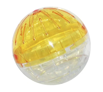 Купить №1 игрушка для грызунов Шар прогулочный пластмассовый прозрачный