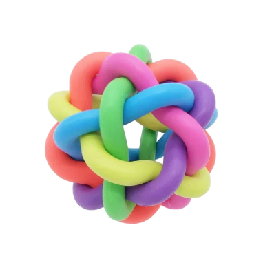 Купить homepet tpr игрушка для собак Плетеный мяч