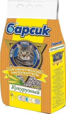 Купить Барсик кукурузный наполнитель для кошек 