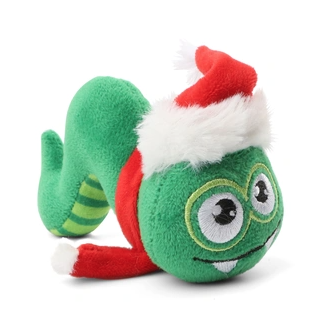 TRIOL new year игрушка для собак змейка мягкая зеленая