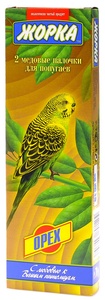 Купить Жорка лакомство палочки для попугаев с орехами