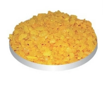 Тритон Грунт натуральный, желтый блестящий крупный