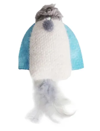 Купить petpark игрушка для кошек космический корабль с перьями и кошачьей мятой