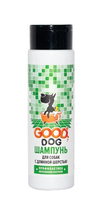 Купить good dog Шампунь для собак с длинной шерстью, профилактика образования колтунов
