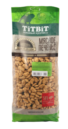 Купить titbit Лакомство для собак Лакомый кусочек Крекер с мясом утки