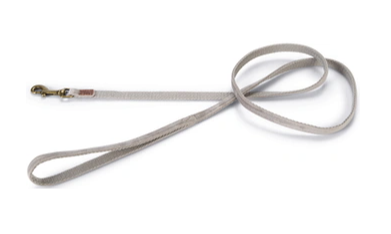 Beeztees Velura Поводок вельветовый для собак серый