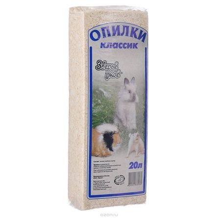 Купить Зверье Мое для грызунов Брикет Опилки "Классик"