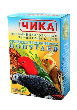 ЧИКА Корм для средних и крупных попугаев