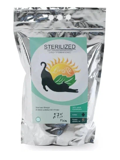 LiveRA Sterilized  сухой корм для стерилизованных кошек с домашней птицей
