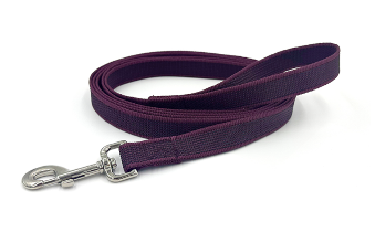 Купить zooexpress let`s walk поводок с латексом для собак, бордовый