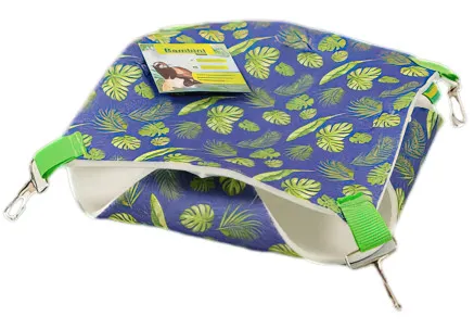 Купить bambini pets гамак подвесной из фетра двухуровневый для грызунов и хорьков