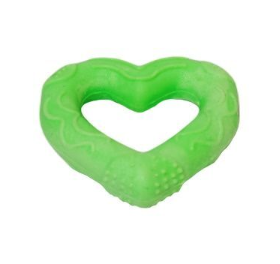HOMEPET TPR FOAM Puppy игрушка для собак сердце зеленое