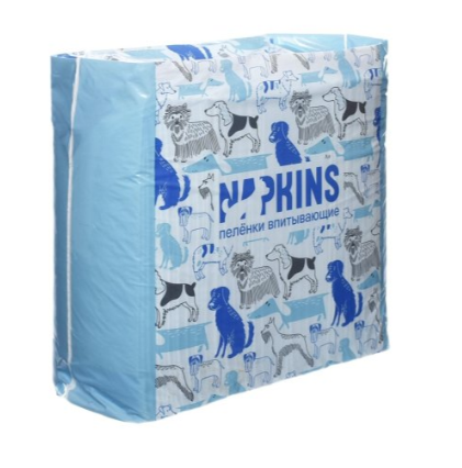 Купить napkins гелевые пеленки для собак 