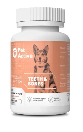 Купить biopetactive мультивитаминный комплекс для собак для укрепления зубов и костей