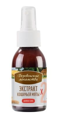 Купить Деревенские лакомства для кошек экстракт кошачьей мяты "Двойная сила"