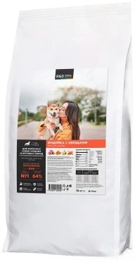 Купить smart dog сухой корм для взрослых собак средних и крупных пород с чувствительным пищеварением с индейкой