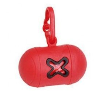 Купить camon  citygo диспенсер для пакетов красный