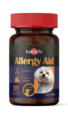 Купить tamachi allergy aid Витамины для собак мелких пород от аллергии