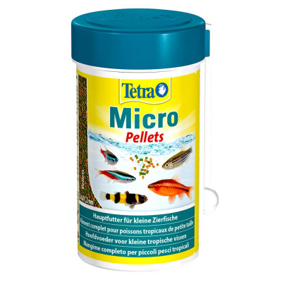 Купить tetra micro pellets корм в пеллетах (шариках) для мелких видов рыб