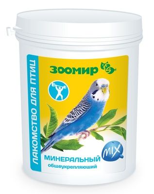 Купить ЗООМИР "Минеральный mix" лакомство для птиц, общеукрепляющий