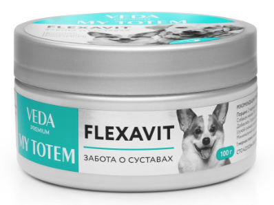 Купить Веда my totem flexavit мультикомпонентная кормовая добавка для собак забота о суставах