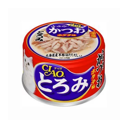 Купить inaba Тороми консервы для взрослых кошек (куриное филе, тунец кацуо, гребешок)