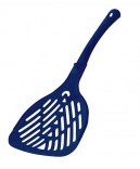 Купить СКИДКА trixie совок с отверстиями, для кошачьего туалета, пластик 