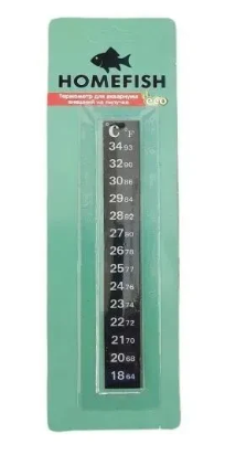 Купить homefish термометр для аквариума, внешний на липучке