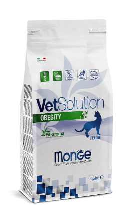 Купить monge vetsolution cat obesity сухой корм  для кошек при избыточном весе