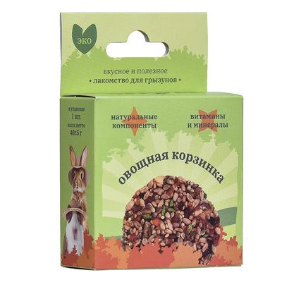 Купить mr.crisper лакомство для грызунов: Овощная корзина