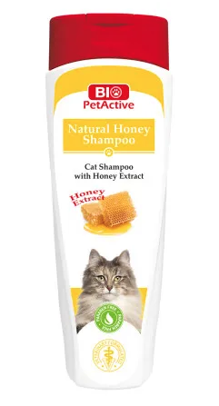 Купить biopetactive шампунь с натуральным медом для кошек