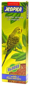 Купить Жорка лакоство палочки для попугаев с яблоками