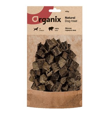 Купить organix премиум лакомство для собак Легкое горного яка