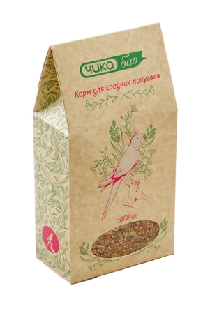 Купить ЧИКА Био Сухой корм сухой для средних попугаев