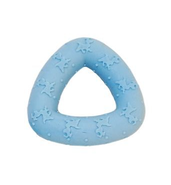 Купить homepet tpr foam puppy игрушка для собак треугольник голубой