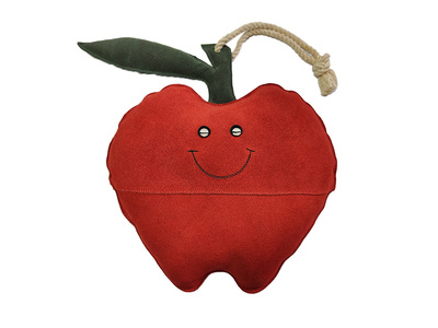 Купить bow wow замшевая игрушка-подушка мягко-набивная Яблочко