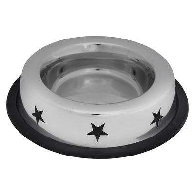Купить tappi Тара миска металлическая с резинкой для собак и кошек