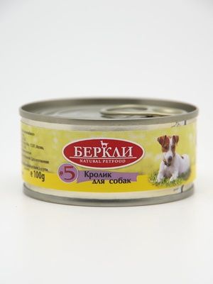 Купить berkley консервы для собак с кроликом local