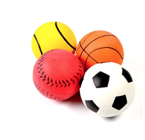 BEEZTEES Игрушка для собак Мяч спортивный, мягкая резина