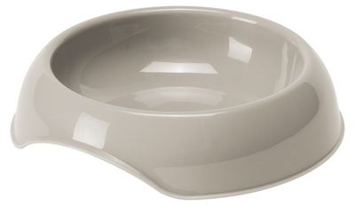 Купить moderna recycled миска пластиковая для собак и кошек, теплый серый