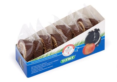 Купить titbit лакомство тарталетки с тыквой и ананасом для морских свинок шоубокс