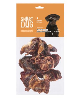 Купить smart dog лакомства лакомство для собак куриные желудки