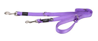 Купить rogz utility поводок-перестежка для собак, фиолетовый