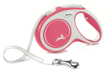 Купить СКИДКА flexi рулетка для собак new line comfort серый/красный